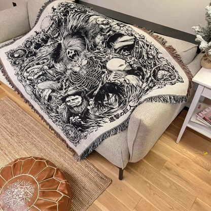 Attack on Titan Woven Tapestry