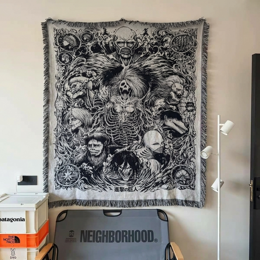 Attack on Titan Woven Tapestry