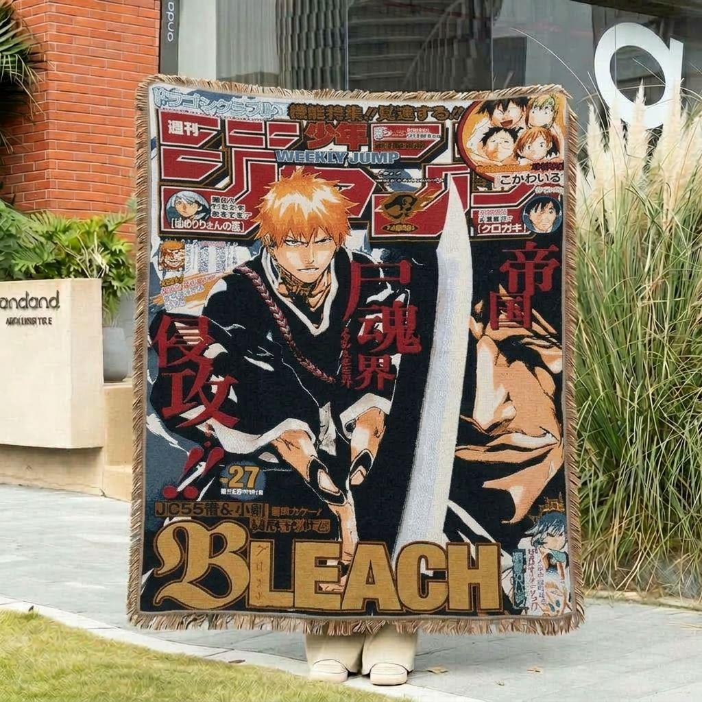 Bleach Ichigo Kurosaki Woven Tapestry