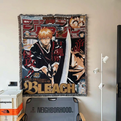 Bleach Ichigo Kurosaki Woven Tapestry