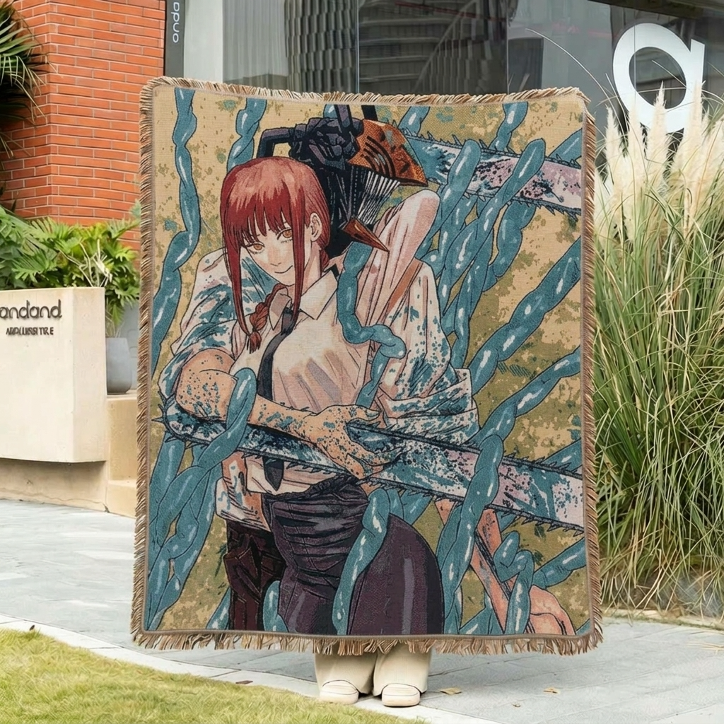 Chainsaw Man Makima Woven Tapestry