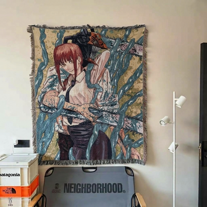 Chainsaw Man Makima Woven Tapestry