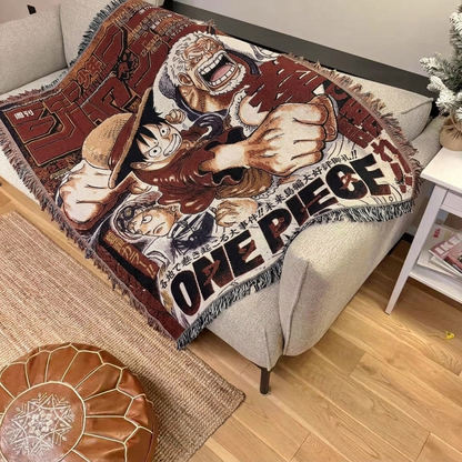 One Piece Luffy Woven Tapestry