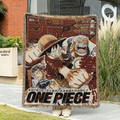 One Piece Luffy Woven Tapestry